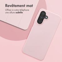 imoshion Coque Couleur Samsung Galaxy A18 (4G) / A17 (4G/5G) - Rose clair