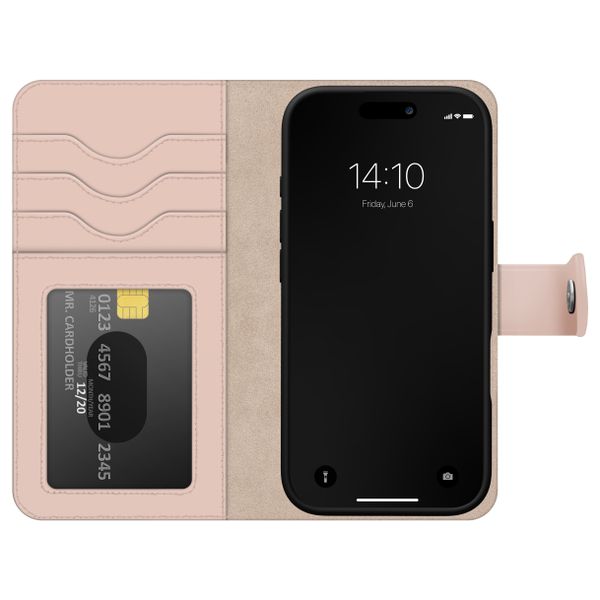 iDeal of Sweden Magnet Wallet+ Étui portefeuille Apple iPhone 16 - Pink