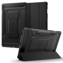 Spigen Coque tablette Rugged Armor Pro Samsung Galaxy Tab S10 FE / S9 FE - Noir
