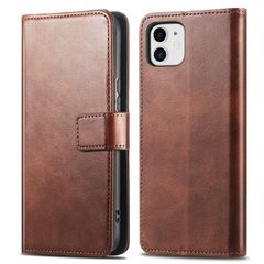 imoshion Étui de télephone portefeuille de luxe Apple iPhone 11 - Marron foncé