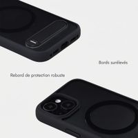 Accezz Coque arrière Hold avec MagSafe Apple iPhone 15 - Black