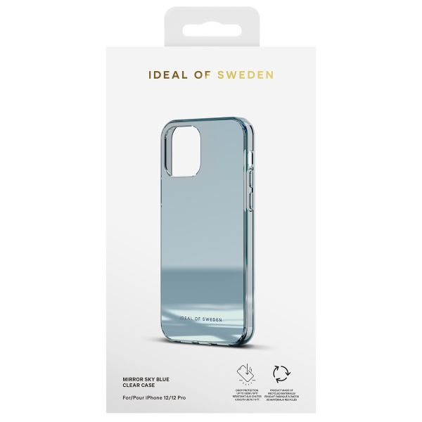 iDeal of Sweden Coque miroir Apple iPhone 12 (Pro) - Sky Blue