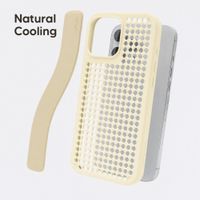 Callbuddy Coque avec strap Apple iPhone 16 Pro Max - Sand Glow