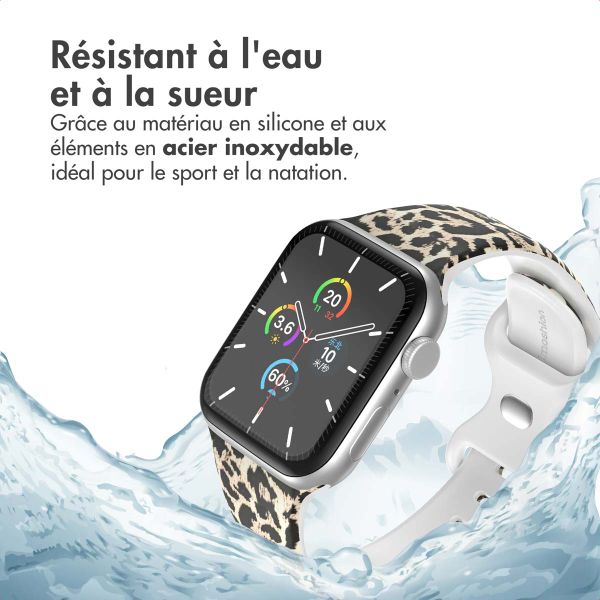 imoshion Bracelet en silicone⁺ Apple Watch | 44/45/46/49 mm - Leopard