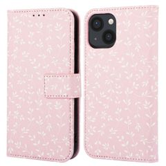 imoshion Étui de télephone portefeuille Design Apple iPhone 13 - Pink Bazaar Flowers