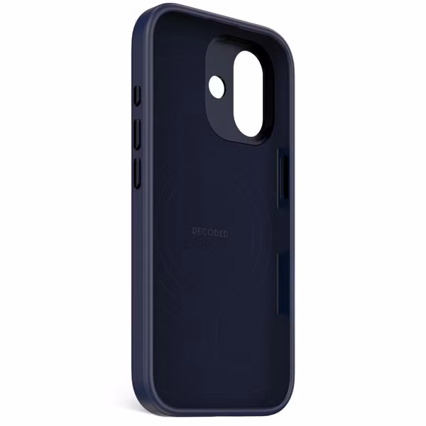 Decoded Coque en silicone MagSafe Apple iPhone 17 - True Navy