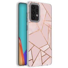 imoshion Coque Design Samsung Galaxy A52(s) (5G/4G) - Pink Graphic