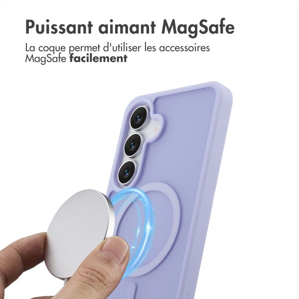 imoshion Coque Color Guard avec MagSafe Samsung Galaxy S25 FE - Lilas