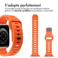 imoshion Bracelet Active Sport en silicone Apple Watch | 44/45/46/49 mm - Orange