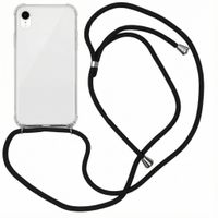 imoshion Coque arrière transparente avec cordon Apple iPhone Xr - Noir