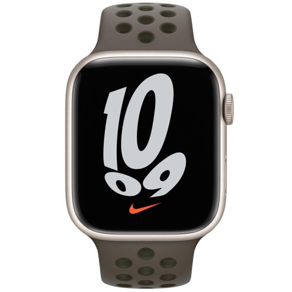 Apple Bracelet Nike Sport Apple Watch | 44/45/46/49 mm - Taille S/M/L - Olive Gray / Cargo Khaki