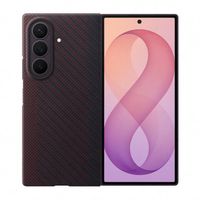 Samsung Coque Carbon Magnet Samsung Galaxy Z Fold 8 Ultra - Red