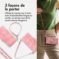 imoshion Etui de télephone portefeuille avec cordon Oppo Reno 16 F - Rose