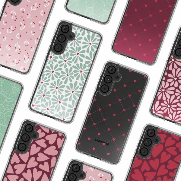 imoshion Coque Design Samsung Galaxy A55 - Bloom Love Sage Green
