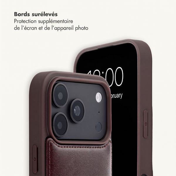 Selencia Coque de télephone Nova avec cordon et porte-cartes Apple iPhone 18 Pro Max / 17 Pro Max - Checks