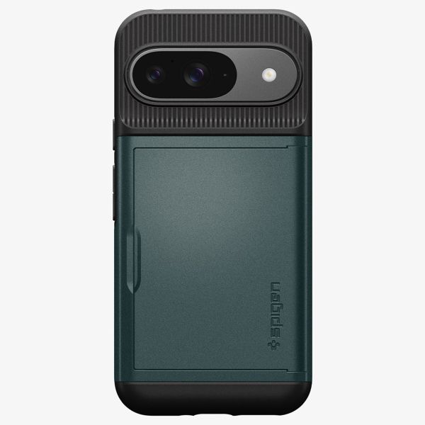 Spigen Coque Slim Armor Google Pixel 9 / 9 Pro - Abyss Green