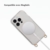 Selencia Coque arrière Rivièra MagSafe avec crochets amovibles Apple iPhone 15 Pro - Transparent