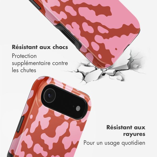 Selencia Coque arrière Vivid avec MagSafe Apple iPhone Air - Moo’d Blush Pink