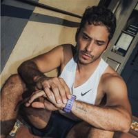 Nomad Bracelet Tempo en silicone Apple Watch | 44/45/46/49 mm - Purple
