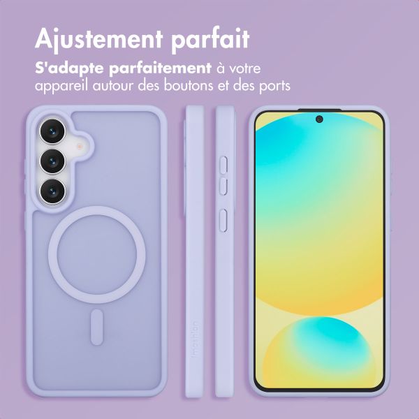 imoshion Coque Color Guard avec MagSafe Samsung Galaxy S25 FE - Lilas