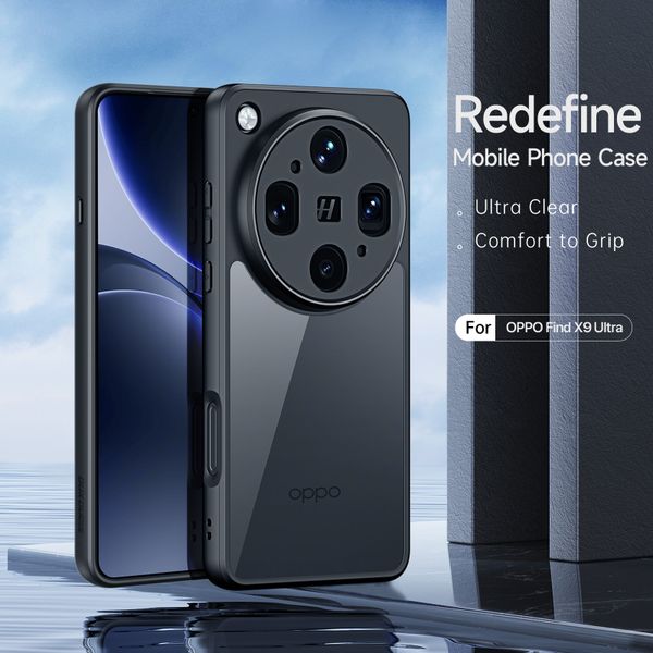 Dux Ducis Coque arrière Aimo avec MagSafe Oppo Find X9 Ultra - Transparent