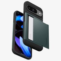 Spigen Coque Slim Armor Google Pixel 9 / 9 Pro - Abyss Green