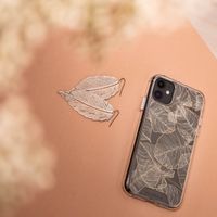 Selencia Coque très protectrice Zarya Fashion Samsung Galaxy A13 (4G) - Gold Botanic