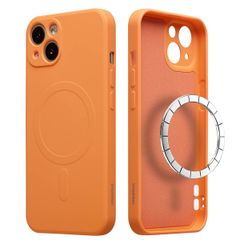 imoshion Coque Couleur avec MagSafe Apple iPhone 14 - Orange