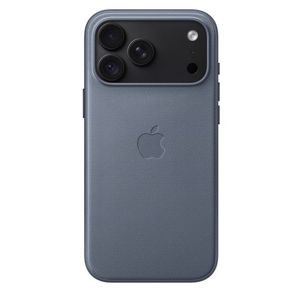Apple Coque TechWoven avec MagSafe Apple iPhone 18 Pro Max - Chambray Blue