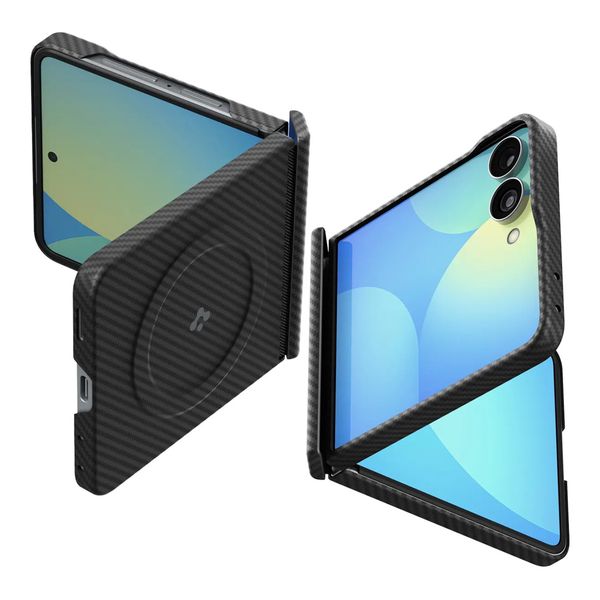 Spigen Coque AirSkin MagSafe Samsung Galaxy Z Flip 8 - Black