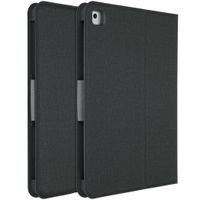 ZAGG Étui clavier Messenger Folio 2 Apple iPad 9 (2021) 10.2 pouces / iPad 8 (2020) 10.2 pouces / iPad 7 (2019) 10.2 pouces - QWERTY / NL - Gris