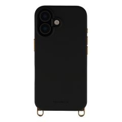 Selencia Coque arrière Rivièra avec MagSafe avec crochets amovibles Apple iPhone 17 - Velvet Black