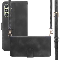 imoshion Etui de télephone portefeuille avec cordon Samsung Galaxy A25 (5G) - Noir