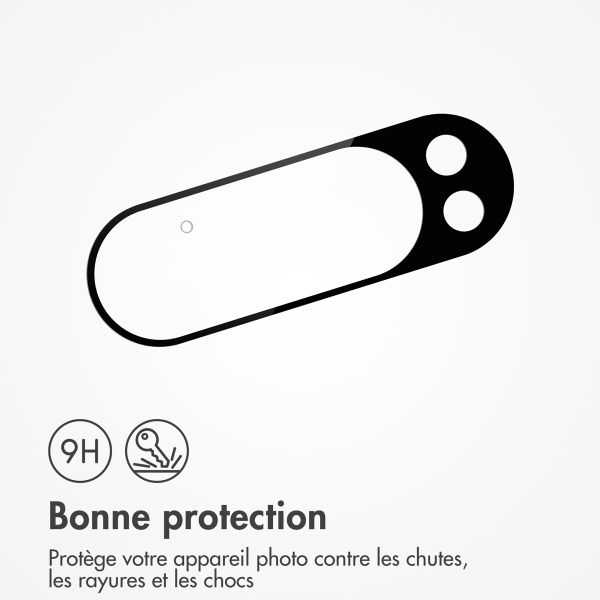 imoshion Protection Caméra en verre trempé 2 Pack pour Google Pixel 9 Pro - Noir