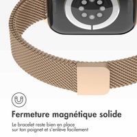 imoshion Bracelet slim Milanese Apple Watch | 38/40/41/42 mm - Rose Doré