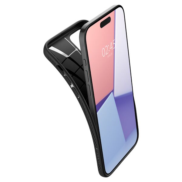 Spigen Coque Liquid Air™ Apple iPhone 15 Pro Max - Matte Black