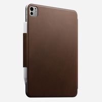 Nomad Leather Folio case Apple iPad Pro 11 (2025) M5 / (2024) M4 - Marron