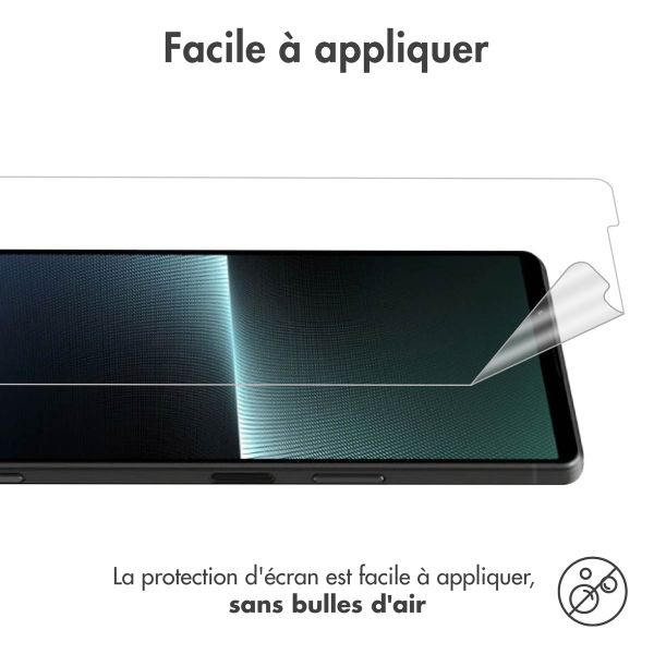 imoshion Protection d'écran Film 3pack Sony Xperia 1 V