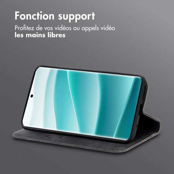 imoshion Étui de téléphone portefeuille Slim Xiaomi Redmi Note 14 Pro (5G) - Noir