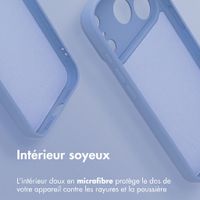imoshion Coque Couleur avec MagSafe Apple iPhone 18 Pro / 17 Pro - Bleu