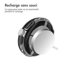 imoshion Coque rigide à couverture complète Google Pixel Watch / Watch 2 / Watch 3 / Watch 4 (41 mm) - Noir