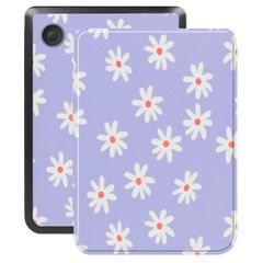 imoshion Design Slim Hard Case Sleepcover Kobo Clara Colour / BW - Flowers Distance