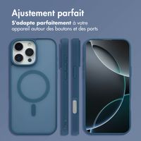 imoshion Coque Color Guard avec MagSafe Apple iPhone 16 Pro - Bleu foncé