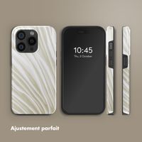Selencia Coque arrière Vivid avec MagSafe Apple iPhone 15 Pro - Nature Light Brown