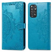 imoshion Etui de télephone Mandala Xiaomi Redmi Note 11 (4G) / Note 11S (4G) - Turquoise