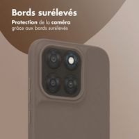imoshion Coque Couleur Motorola Moto G77 - Marron