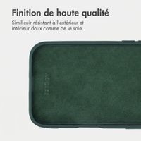 Accezz Coque arrière Edge avec MagSafe Samsung Galaxy S25 - Vert