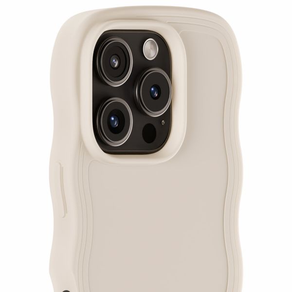 Holdit Coque Wavy Apple iPhone 16 Pro - Light Beige