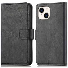 imoshion Étui de télephone portefeuille de luxe Apple iPhone 15 - Noir