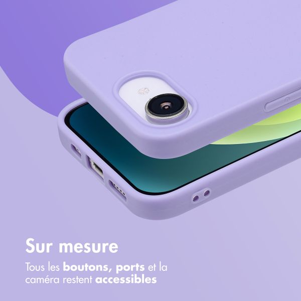 imoshion Coque Couleur Apple iPhone 17e / 16e - Tropical Violet